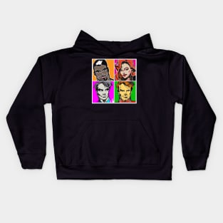 Four Portraits Kids Hoodie